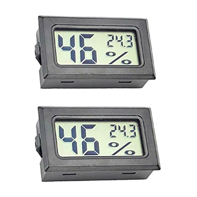 AikTryee Mini Hygrometer – 2 Pack