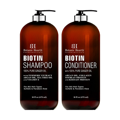 Botanic Hearth Biotin Shampoo and Conditioner Set